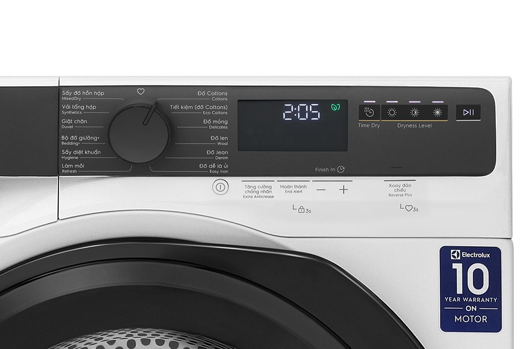 Máy sấy bơm nhiệt Electrolux UltimateCare 8 kg EDH803J5WC Màu Trắng