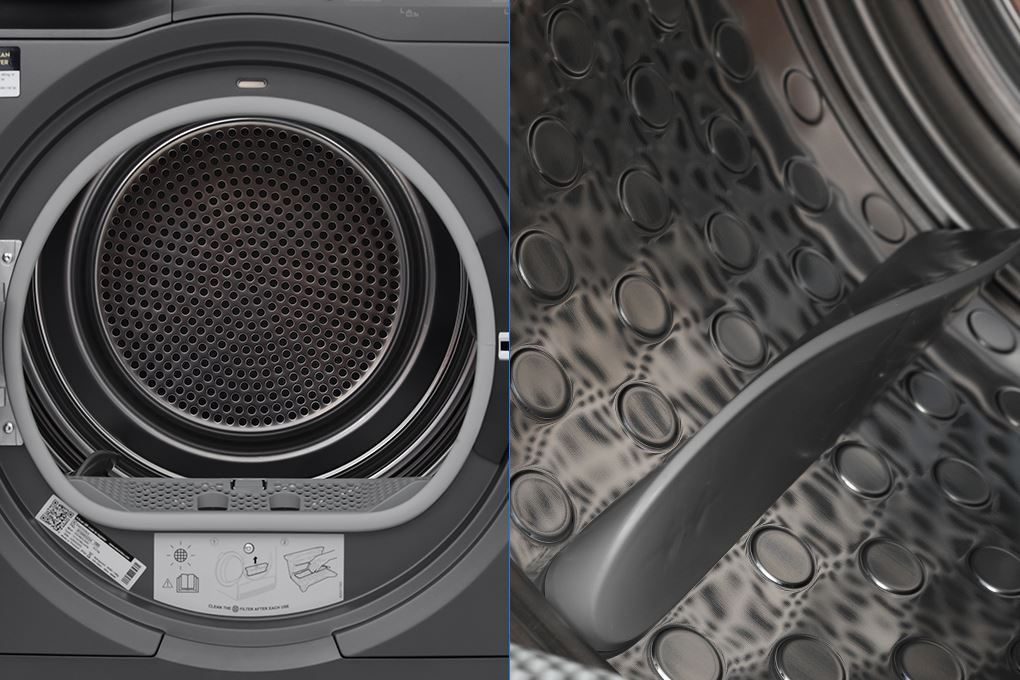 Máy sấy bơm nhiệt Electrolux UltimateCare 8 kg EDH803J5SC Màu Đen - Xám