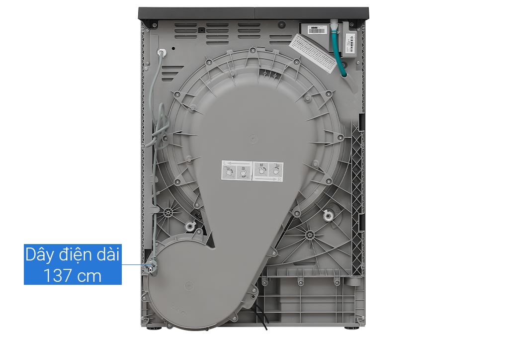 Máy sấy bơm nhiệt Electrolux UltimateCare 8 kg EDH803J5SC Màu Đen - Xám