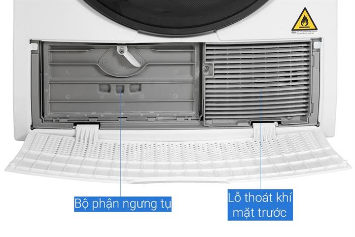 Máy sấy bơm nhiệt Electrolux UltimateCare 9 kg EDH903R7WC Màu Trắng