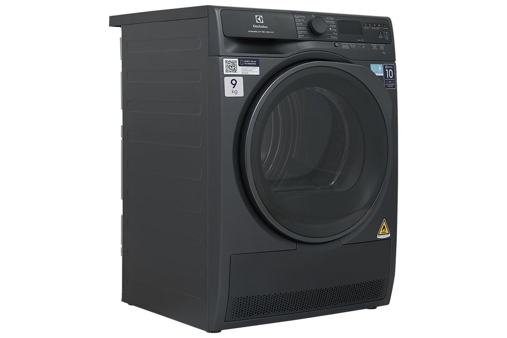 Máy sấy bơm nhiệt Electrolux UltimateCare 9 kg EDH903R7SC Màu Đen - Xám