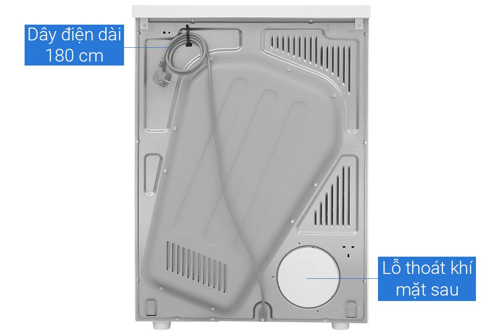 Máy sấy thông hơi Electrolux UltimateCare 8 kg EDV804H3WC Màu Trắng