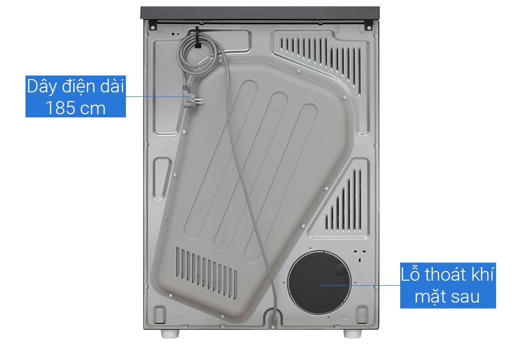 Máy sấy thông hơi Electrolux UltimateCare 9 kg EDV904N3SC Màu Đen - Xám