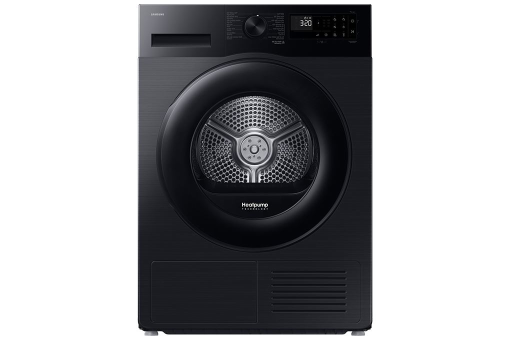 Máy sấy bơm nhiệt Samsung 9 kg DV90CGC2A0ABSV Màu Đen