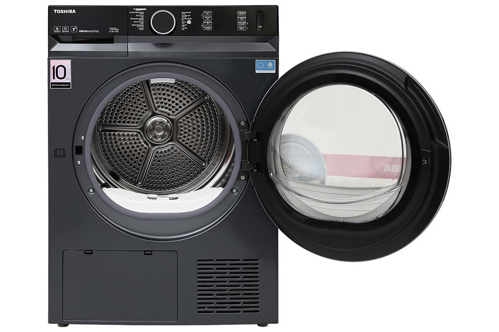 Máy sấy bơm nhiệt Toshiba 10 kg TD-BP110GHV(MG) Màu Xám đậm