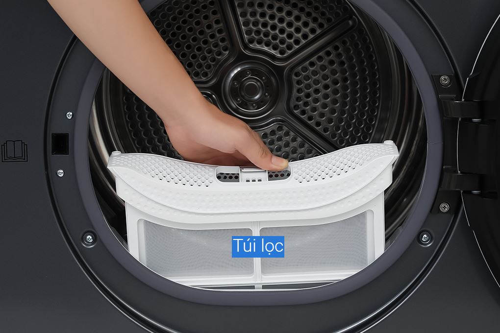 Máy sấy bơm nhiệt Toshiba 10 kg TD-BP110GHV(MG) Màu Xám đậm
