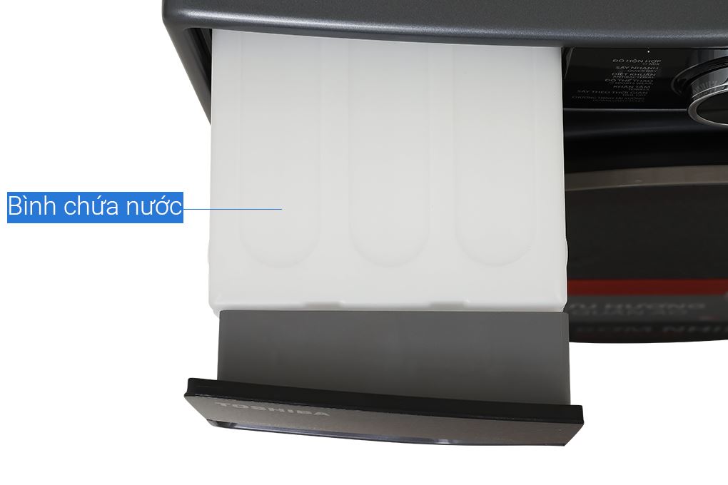 Máy sấy bơm nhiệt Toshiba 10 kg TD-T25BS110HWV(MG) Màu Xám đậm