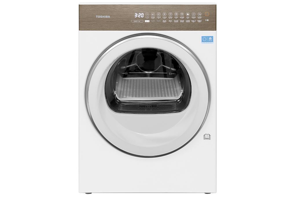 Máy sấy bơm nhiệt Toshiba 8 kg TD-T37BS90HWV(WT)