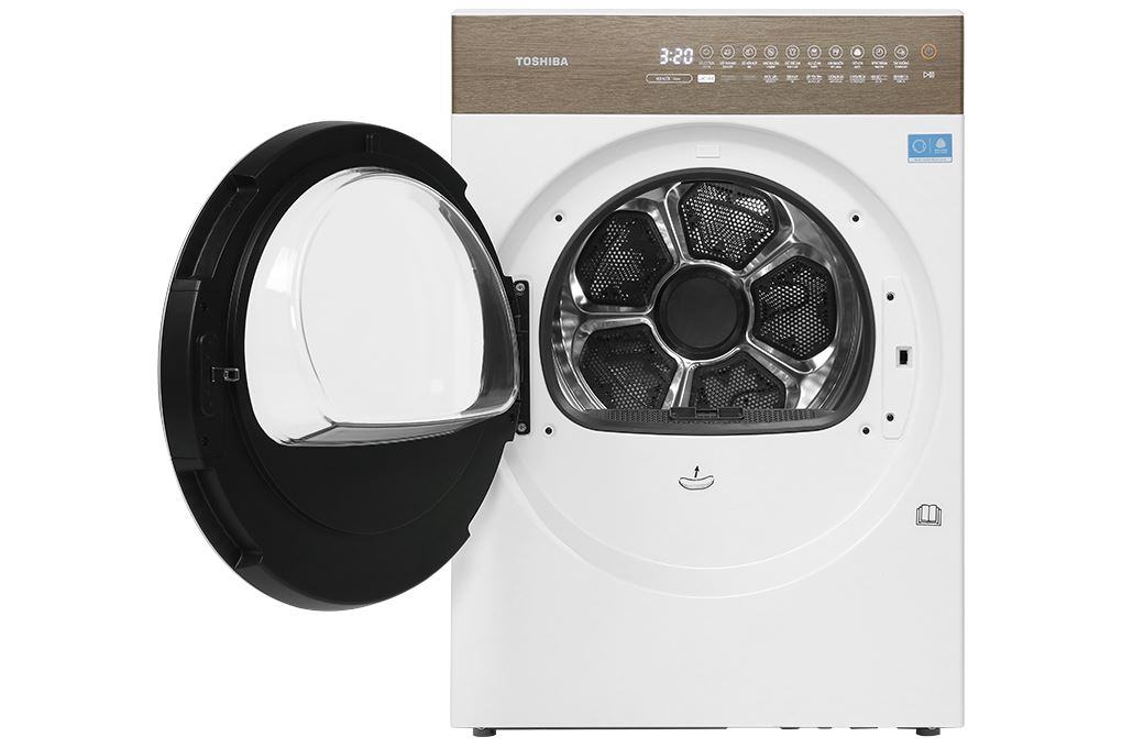Máy sấy bơm nhiệt Toshiba 8 kg TD-T37BS90HWV(WT) - 2