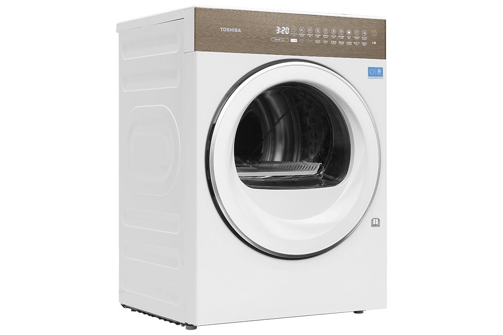 Máy sấy bơm nhiệt Toshiba 8 kg TD-T37BS90HWV(WT) - 3