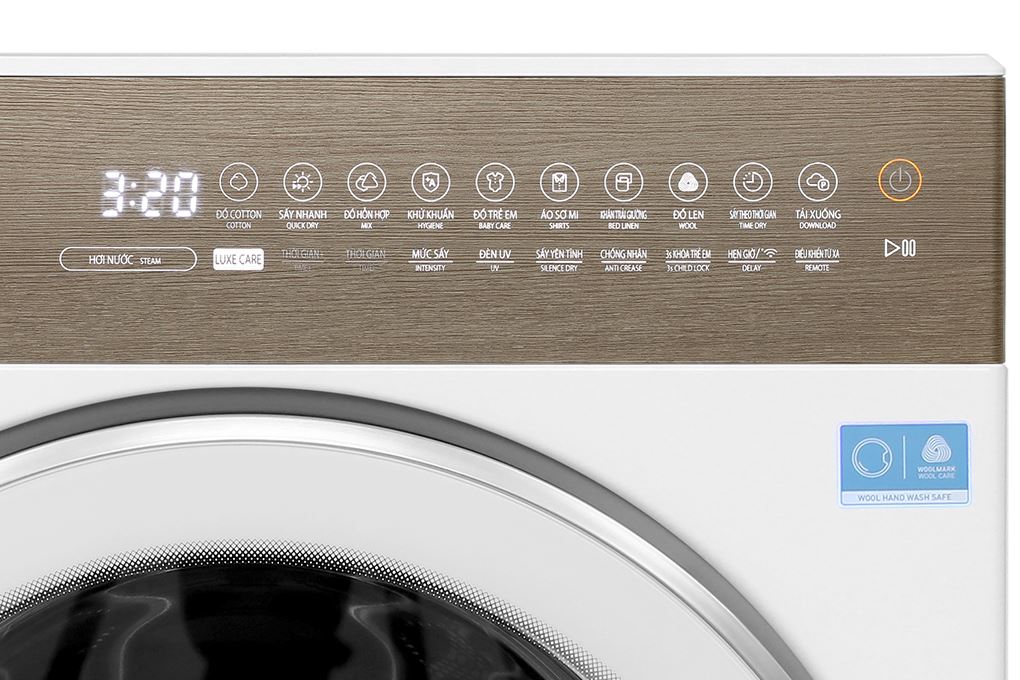 Máy sấy bơm nhiệt Toshiba 8 kg TD-T37BS90HWV(WT) - 4