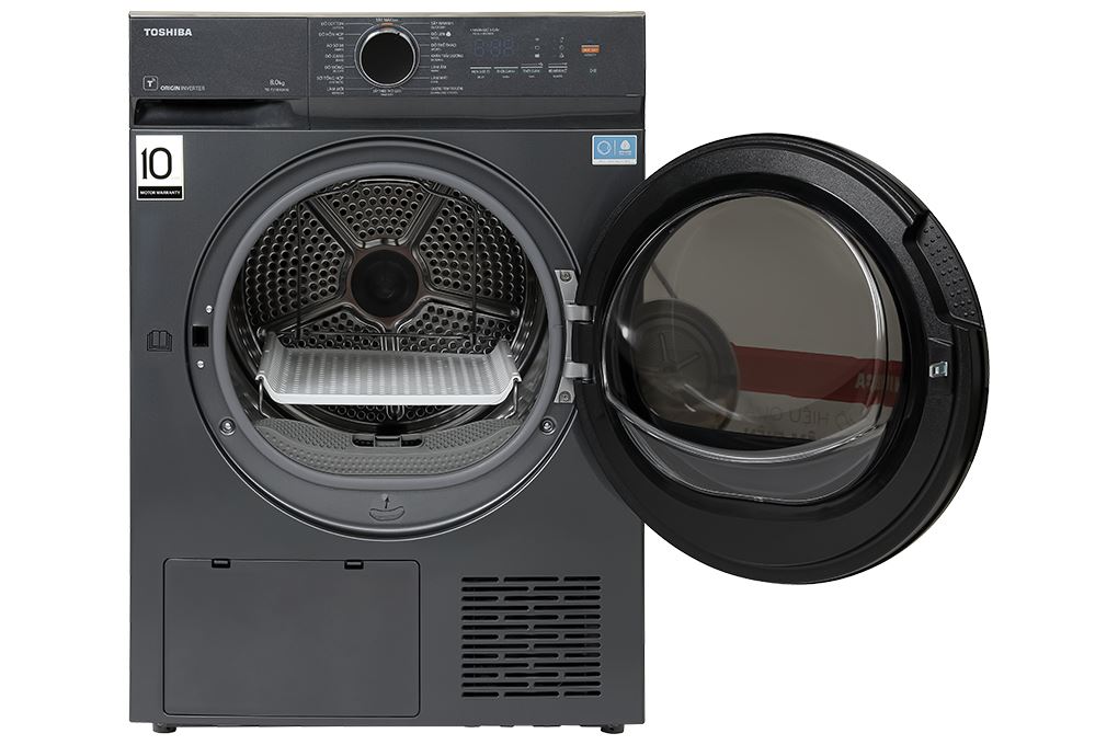 Máy sấy bơm nhiệt Toshiba 8 kg TD-T21B90HWV(MG) Màu Xám đậm