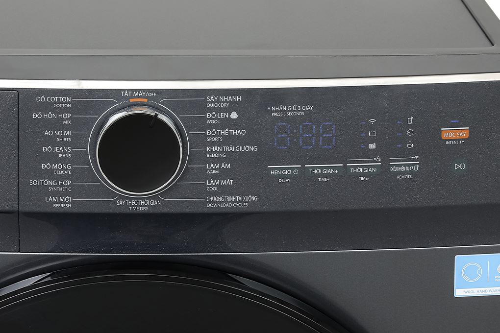 Máy sấy bơm nhiệt Toshiba 8 kg TD-T21B90HWV(MG) Màu Xám đậm