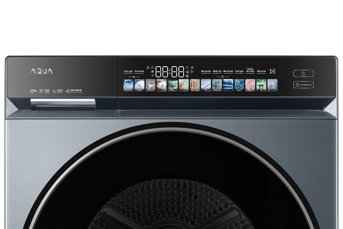Máy sấy bơm nhiệt Aqua 10 kg AD10-AR377U1L GN Màu Đen
