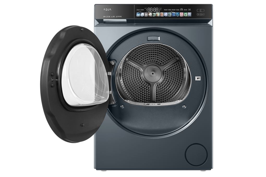 Máy sấy bơm nhiệt Aqua 10 kg AD10-AR377U1L GN Màu Đen