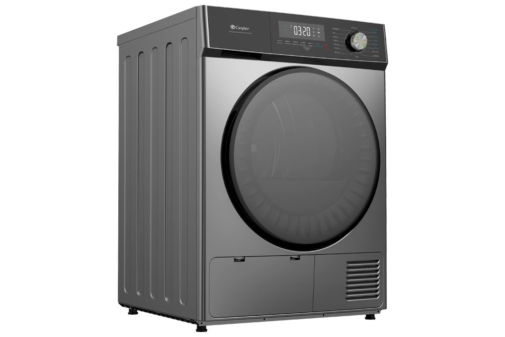 Máy sấy bơm nhiệt Casper 9 kg TD-P9HG1 Màu Xám