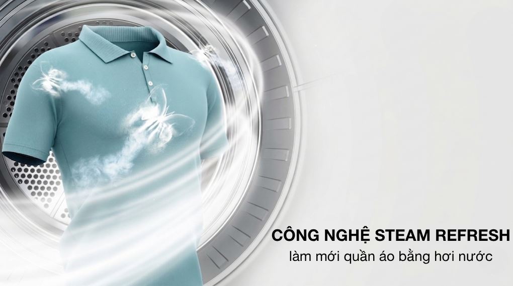 Công nghệ sấy - Máy sấy bơm nhiệt Hisense 8 kg DH80N1T