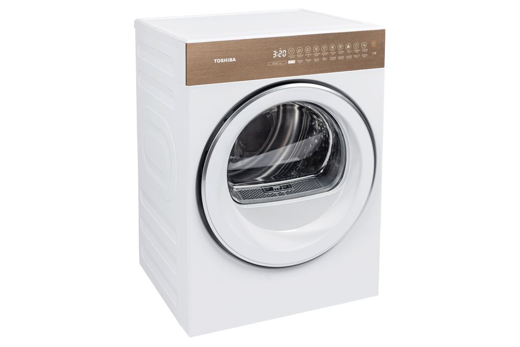 Máy sấy bơm nhiệt Toshiba 9 kg TD-T37BS100HWV(WT) Màu Trắng