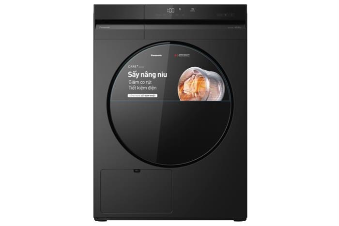 Máy sấy bơm nhiệt Panasonic 10.5 kg NH-XJ21D2BVT Màu Đen