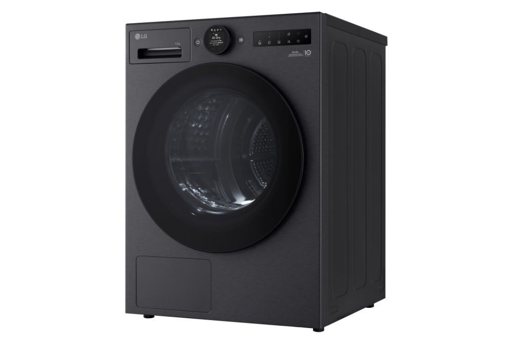 Máy sấy bơm nhiệt LG 12 kg RX12VHP3K Màu Đen