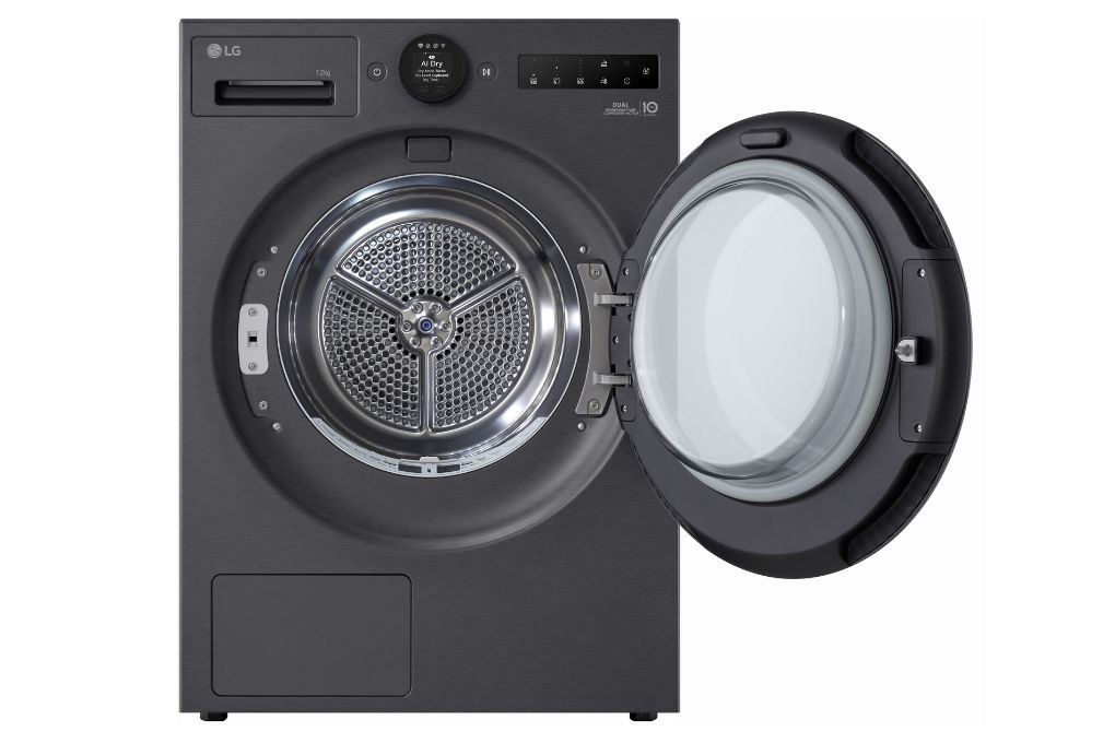 Máy sấy bơm nhiệt LG 12 kg RX12VHP3K Màu Đen