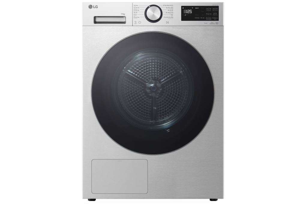 Máy sấy bơm nhiệt LG 11 kg RX11VHP5S Màu Xám