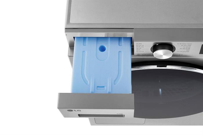 Máy sấy bơm nhiệt LG 11 kg RX11VHP5S Màu Xám