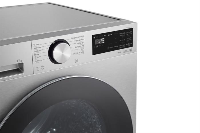 Máy sấy bơm nhiệt LG 11 kg RX11VHP5S Màu Xám