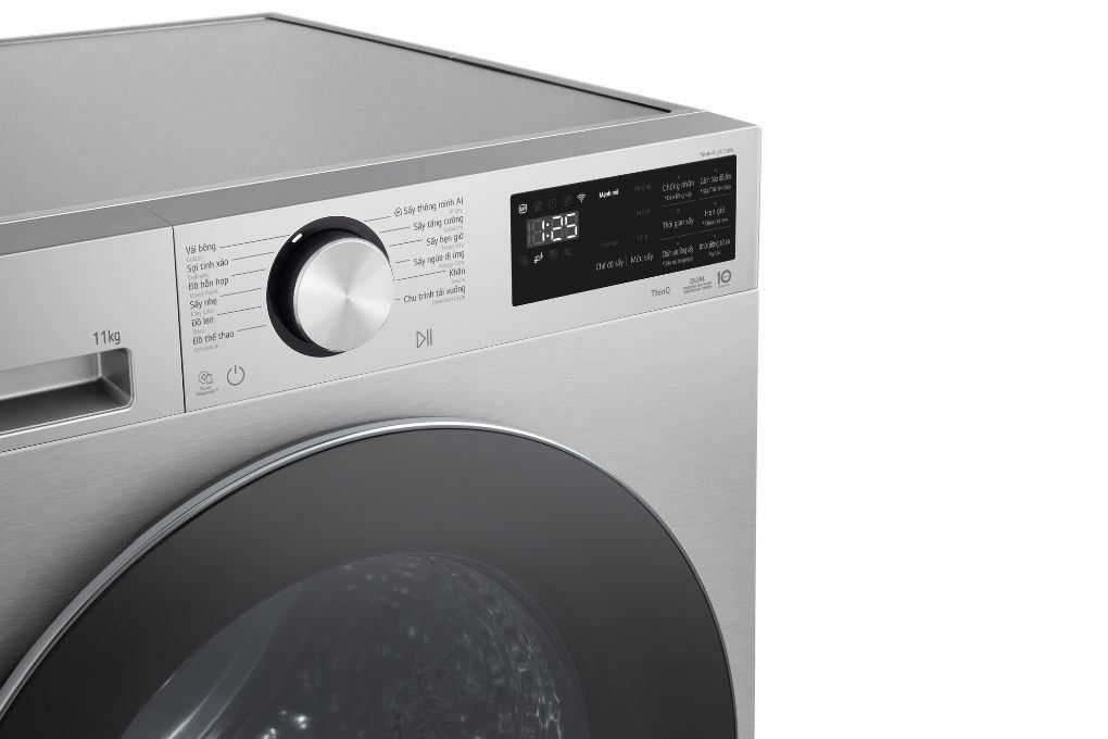 Máy sấy bơm nhiệt LG 11 kg RX11VHP5S Màu Xám