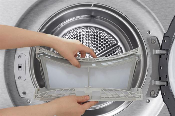 Máy sấy bơm nhiệt LG 11 kg RX11VHP5S Màu Xám