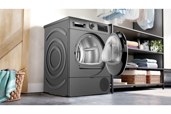 Máy sấy bơm nhiệt Bosch 10 kg WQG25303SG Màu Ghi đen