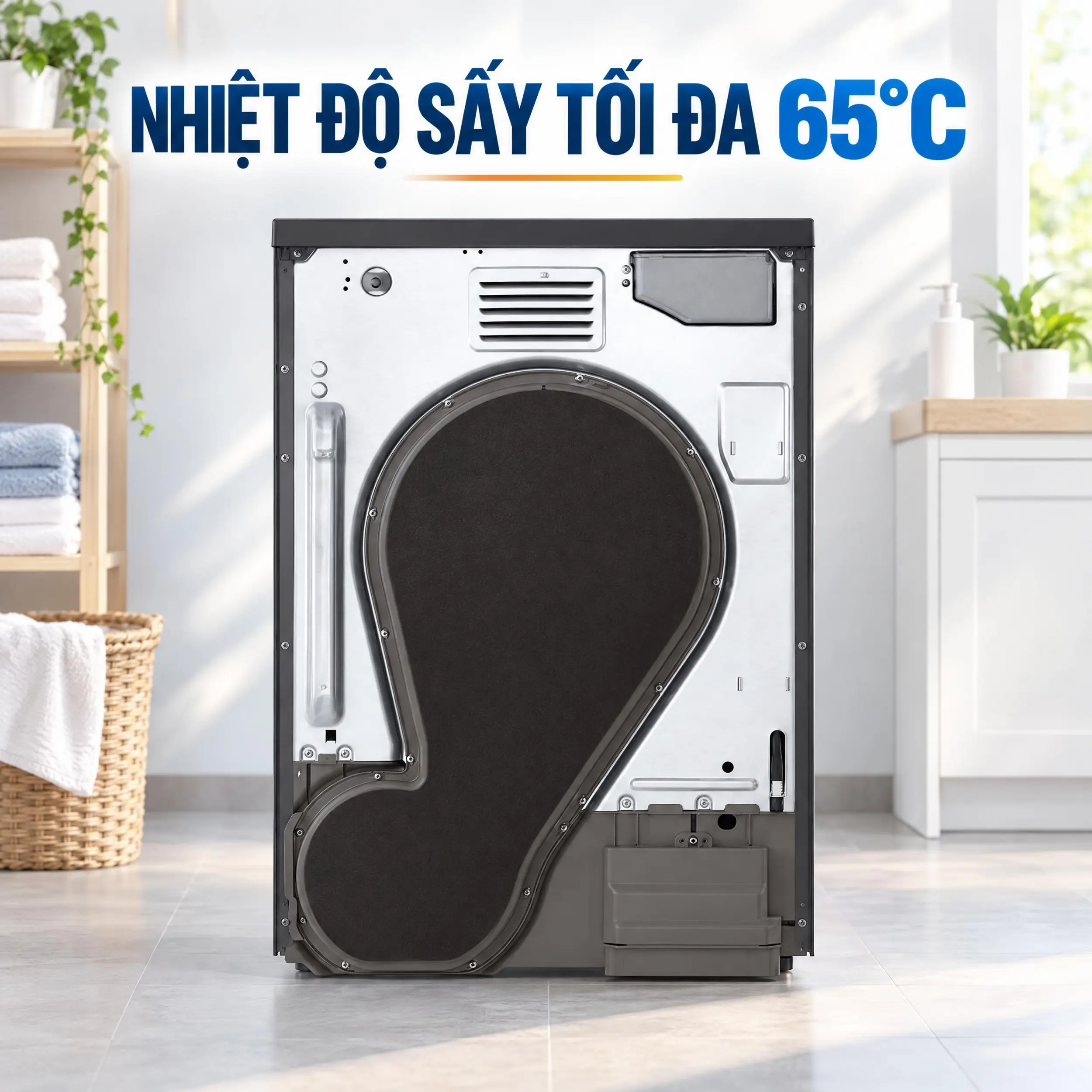 Máy sấy bơm nhiệt LG 11 kg RX11VHP5G1 - Nhiệt độ sấy Máy sấy bơm nhiệt LG 11 kg RX11VHP5G1 - Nhiệt độ sấy