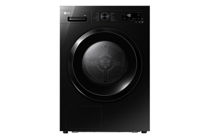 Máy sấy bơm nhiệt LG 9 Kg RB09NHP5O Màu Đen