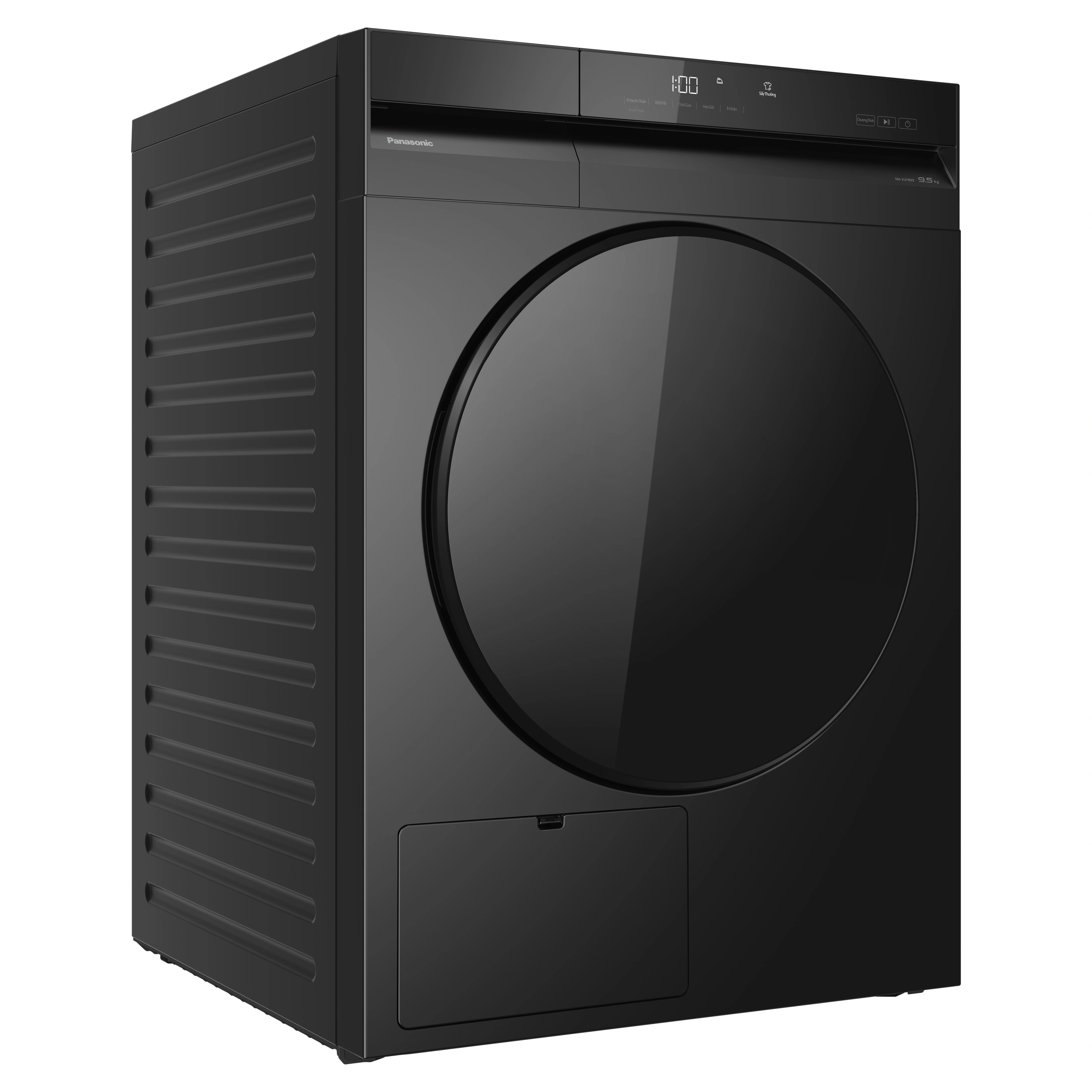 Máy sấy bơm nhiệt Panasonic 9.5kg NH-XJ19D2BVT Màu Đen