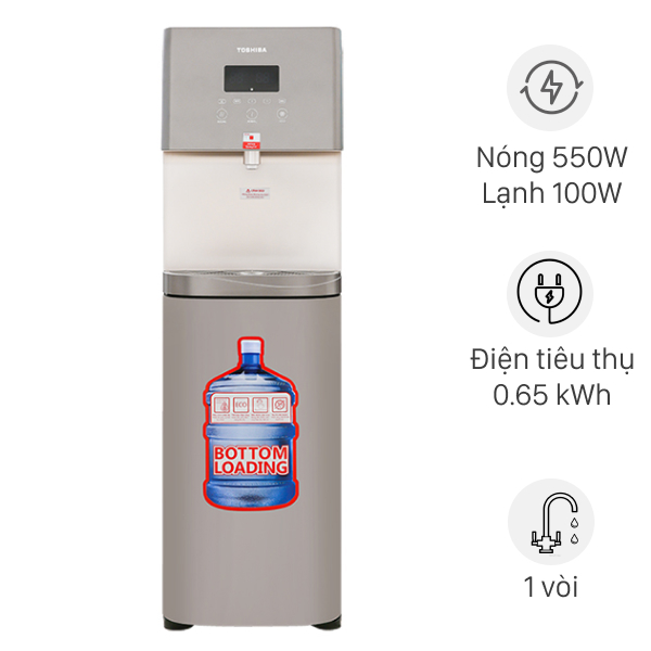 Cây nước nóng lạnh Toshiba RWF-W1830UVBV(T) 650W