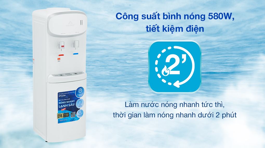 Cây nước nóng lạnh Hòa Phát HTL236 640W - Công nghệ
