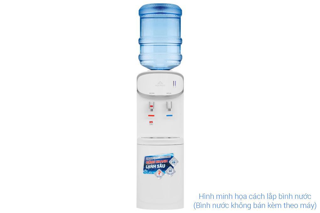 Cây nước nóng lạnh Hòa Phát HTL236 640W Màu Trắng