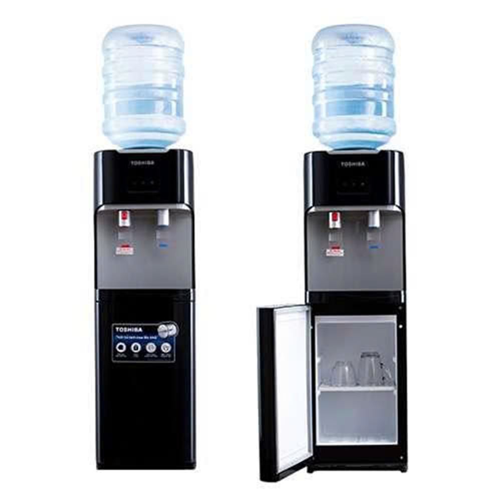 Cây nước nóng lạnh Toshiba RWF-W1664TV(K1) 670W tính năng an toàn cho người dùng