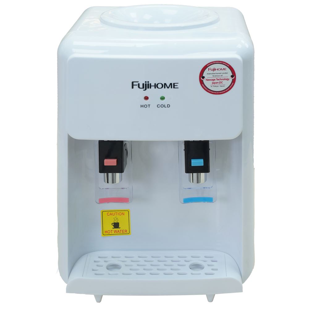 Cây nước nóng lạnh FUJIHOME WD201E 575W Màu Trắng