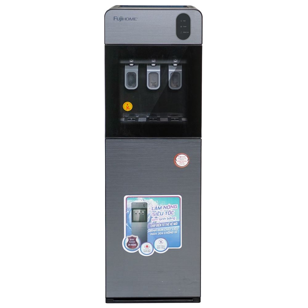Cây nước nóng lạnh FUJIHOME WD210UE 575W Màu Đen