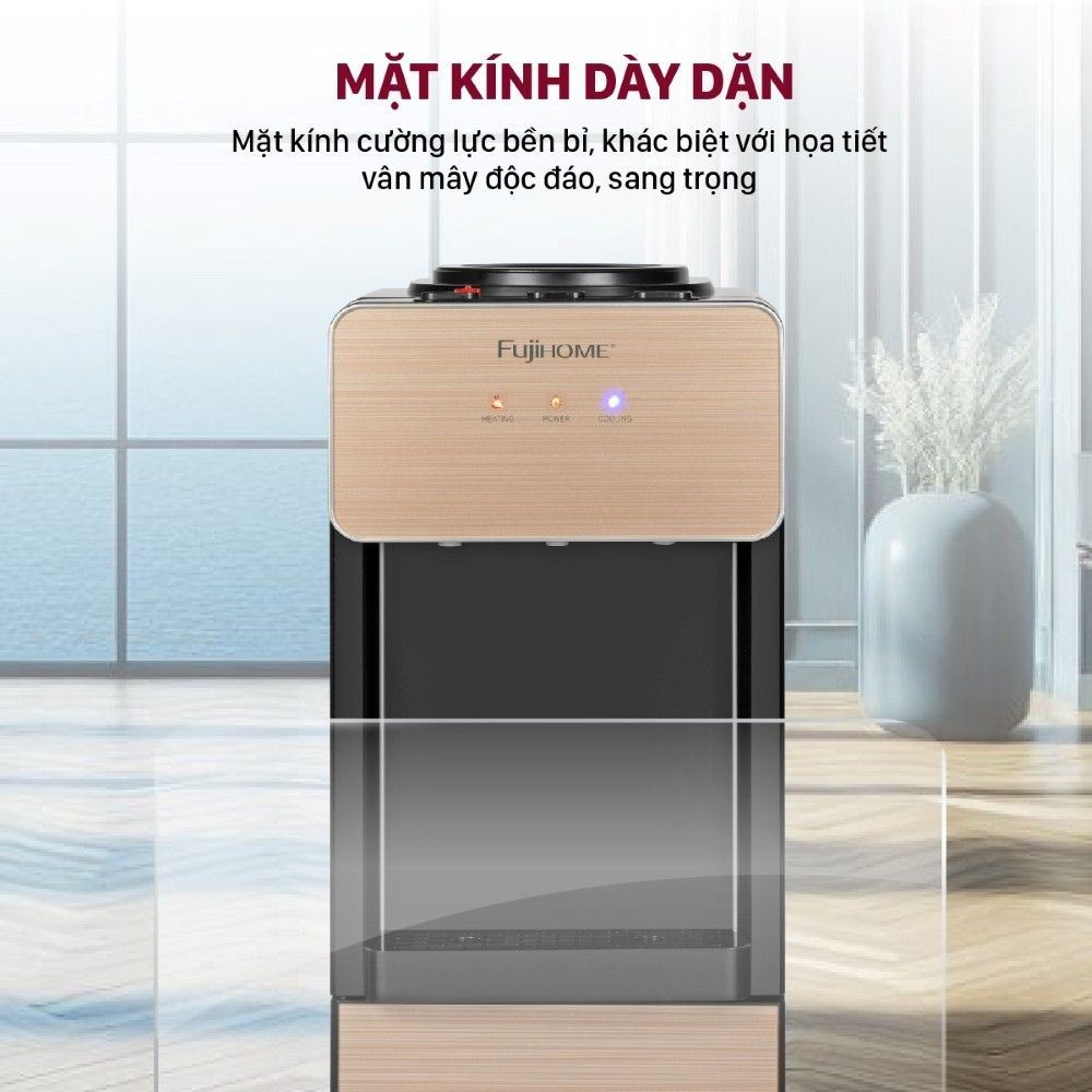Cây nước nóng lạnh FUJIHOME WD675C-Y 590W - 9