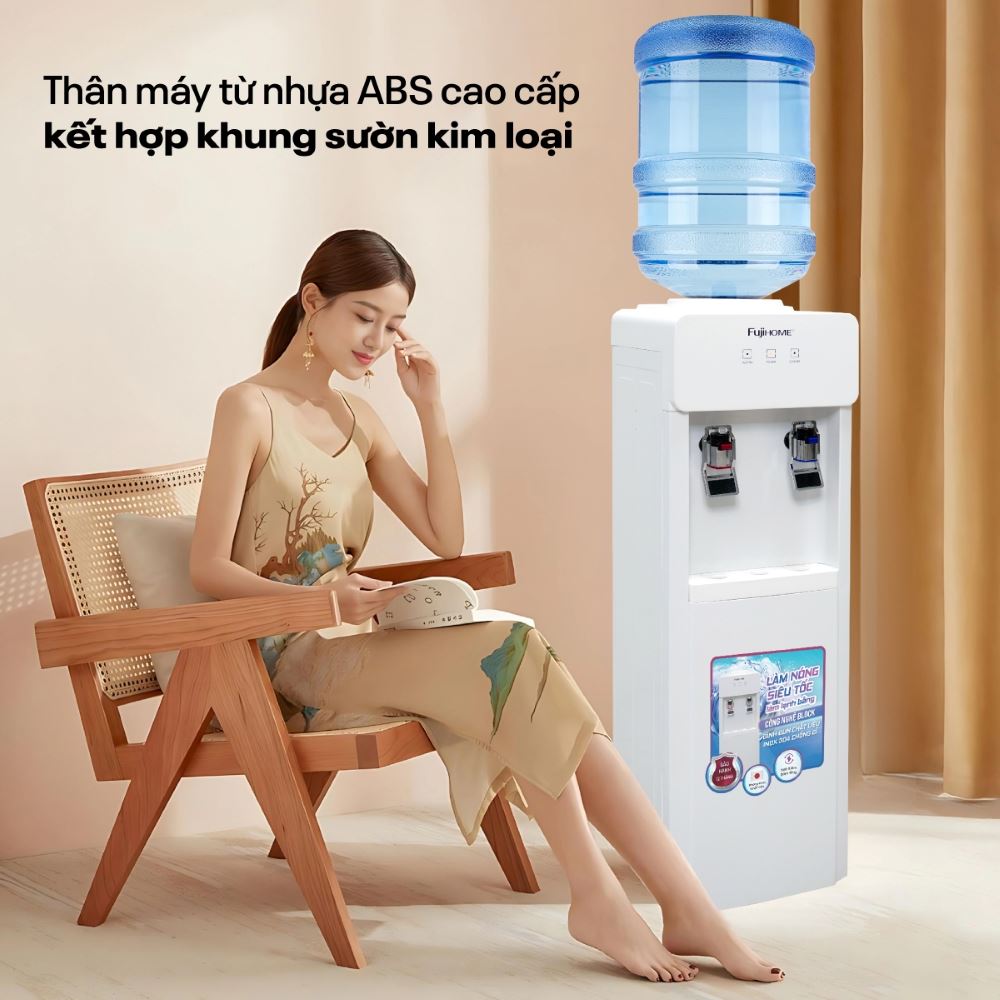 Cây nước nóng lạnh FUJIHOME WD676C 590W - 6