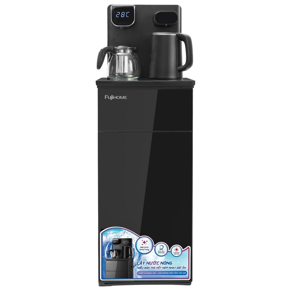 Cây nước nóng FUJIHOME TB110E-H 1375W Màu Đen