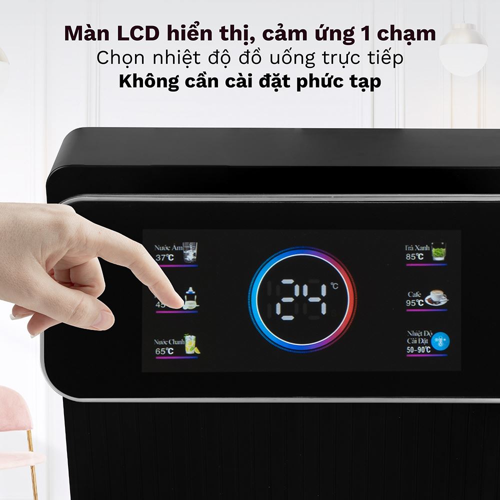 Cây nước nóng lạnh FUJIHOME TBD22 1440W Màu Đen