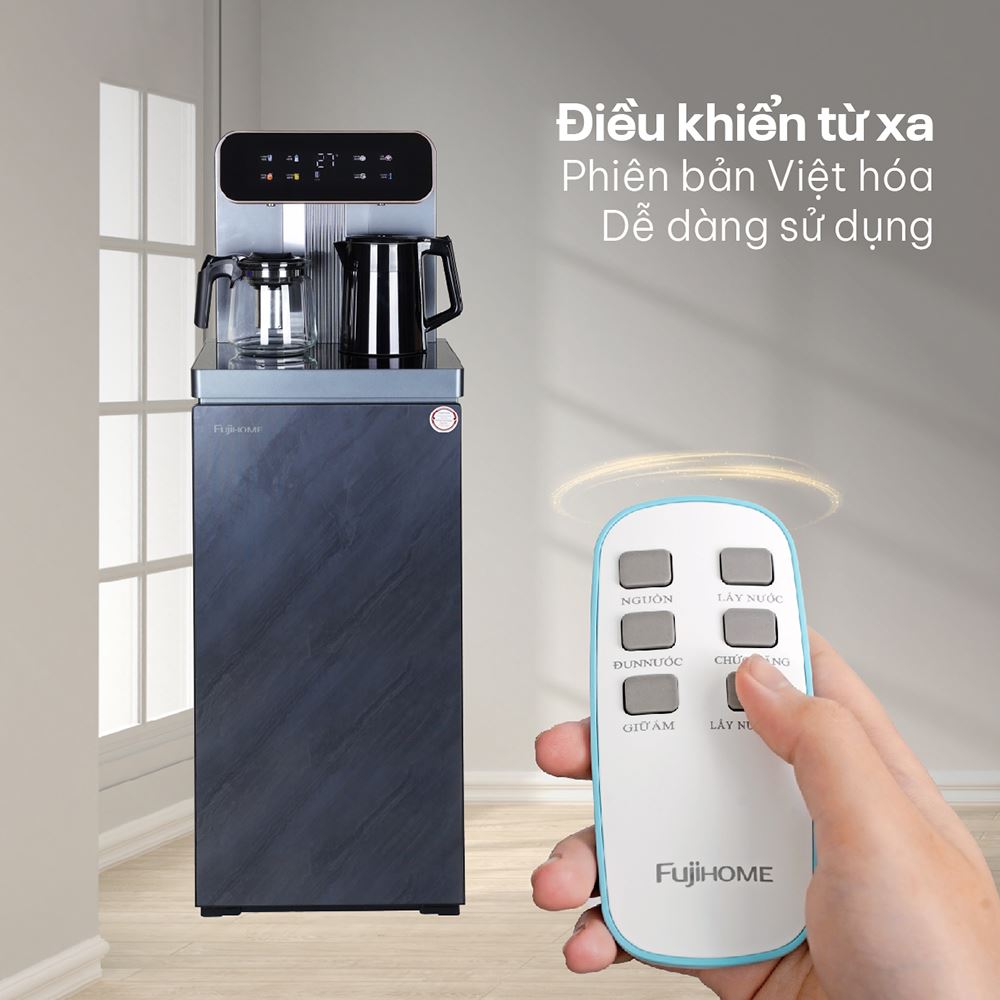 Cây nước nóng lạnh FUJIHOME TB243A 1440W Màu Đen