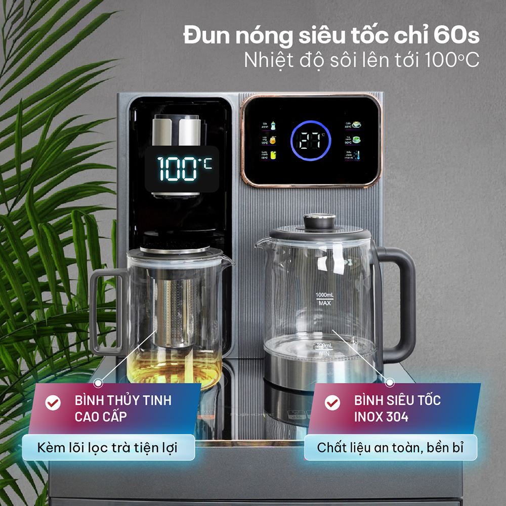 Cây nước nóng lạnh FUJIHOME TB241UV 1440W - 10