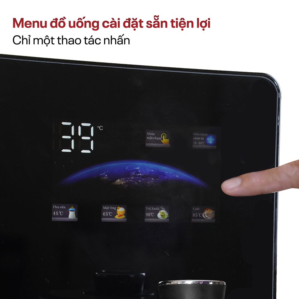 Cây nước nóng lạnh FUJIHOME TBA2 1465W Màu Đen