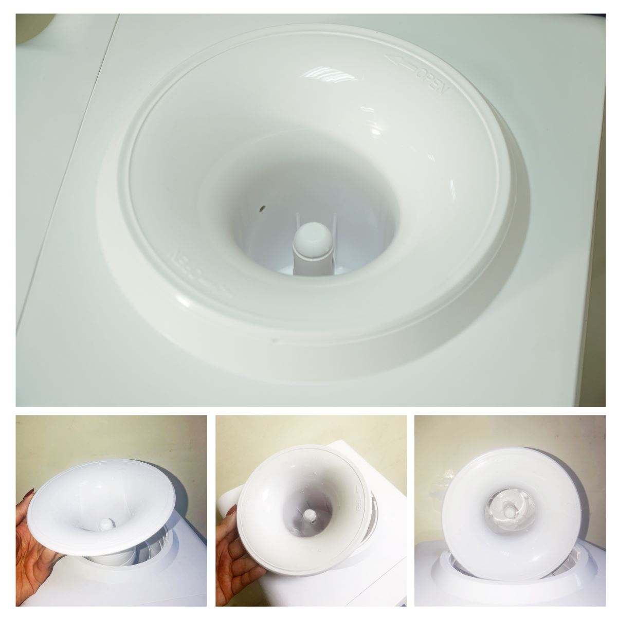 Cây nước nóng lạnh FUJIHOME WD5510E 485W Màu Trắng