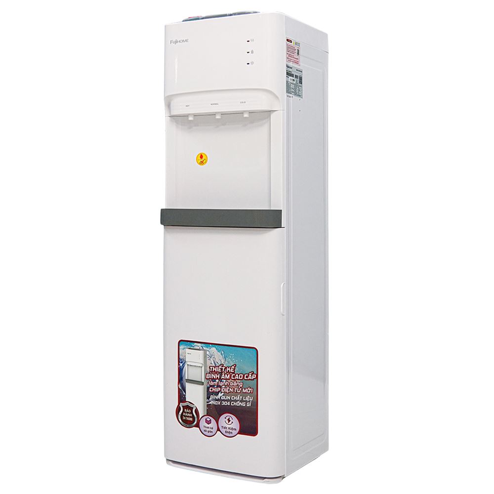 Cây nước nóng lạnh FUJIHOME WD606ES 565W Màu Trắng