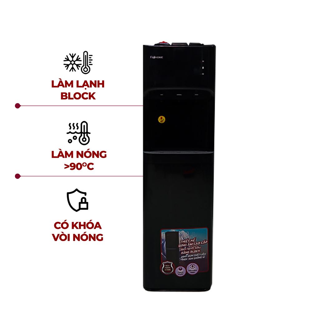 Cây nước nóng lạnh FUJIHOME WD606C 585W